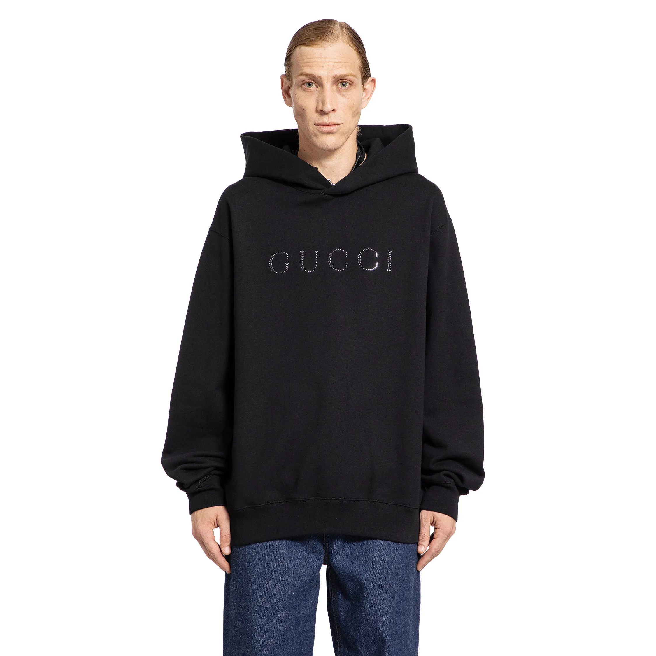 GUCCI MAN BLACK SWEATSHIRTS