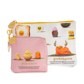 Gudetama 2-Piece Pouch Set (An Eggcellent Adventure Series)