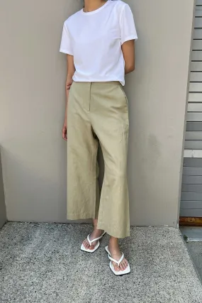 LINEN BLEND CULOTTE