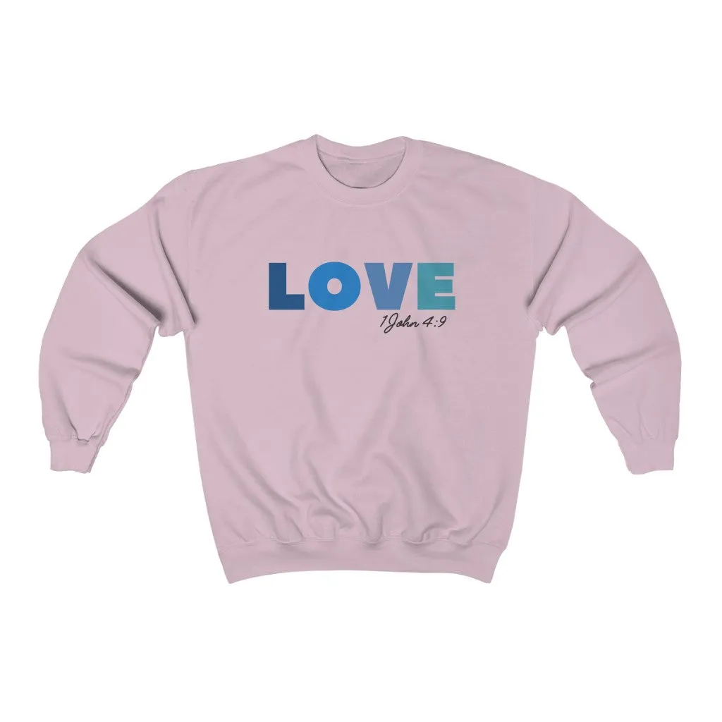 LOVE - Unisex Heavy Blend™ Crewneck Sweatshirt