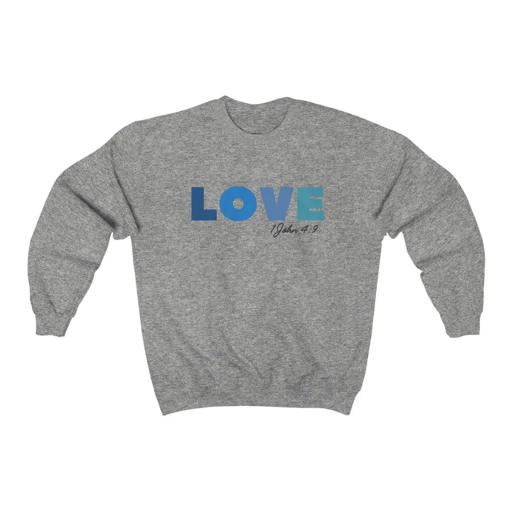 LOVE - Unisex Heavy Blend™ Crewneck Sweatshirt