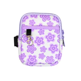 Purple Flower Bottle Pouch