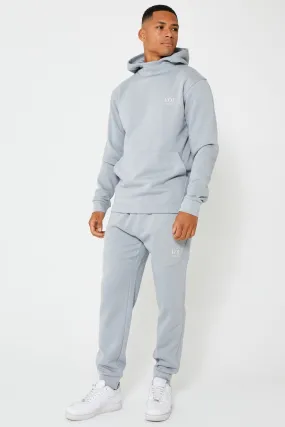 Rowland Street Fleece Tracksuit - Alloy Grey