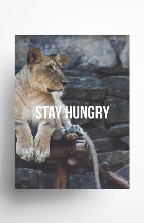 Stay Hungry