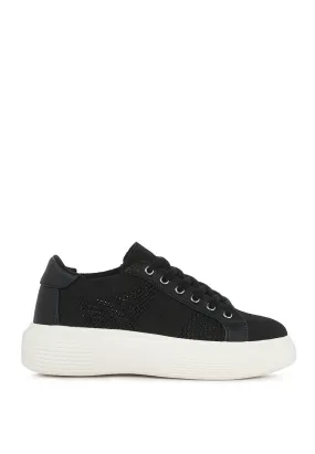 twink chunky sole mesh sneakers